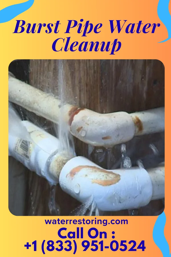 Burst Pipe Water Cleanup in Jones, OK