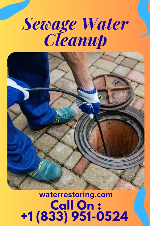 Sewage Water Cleanup in Jones, OK
